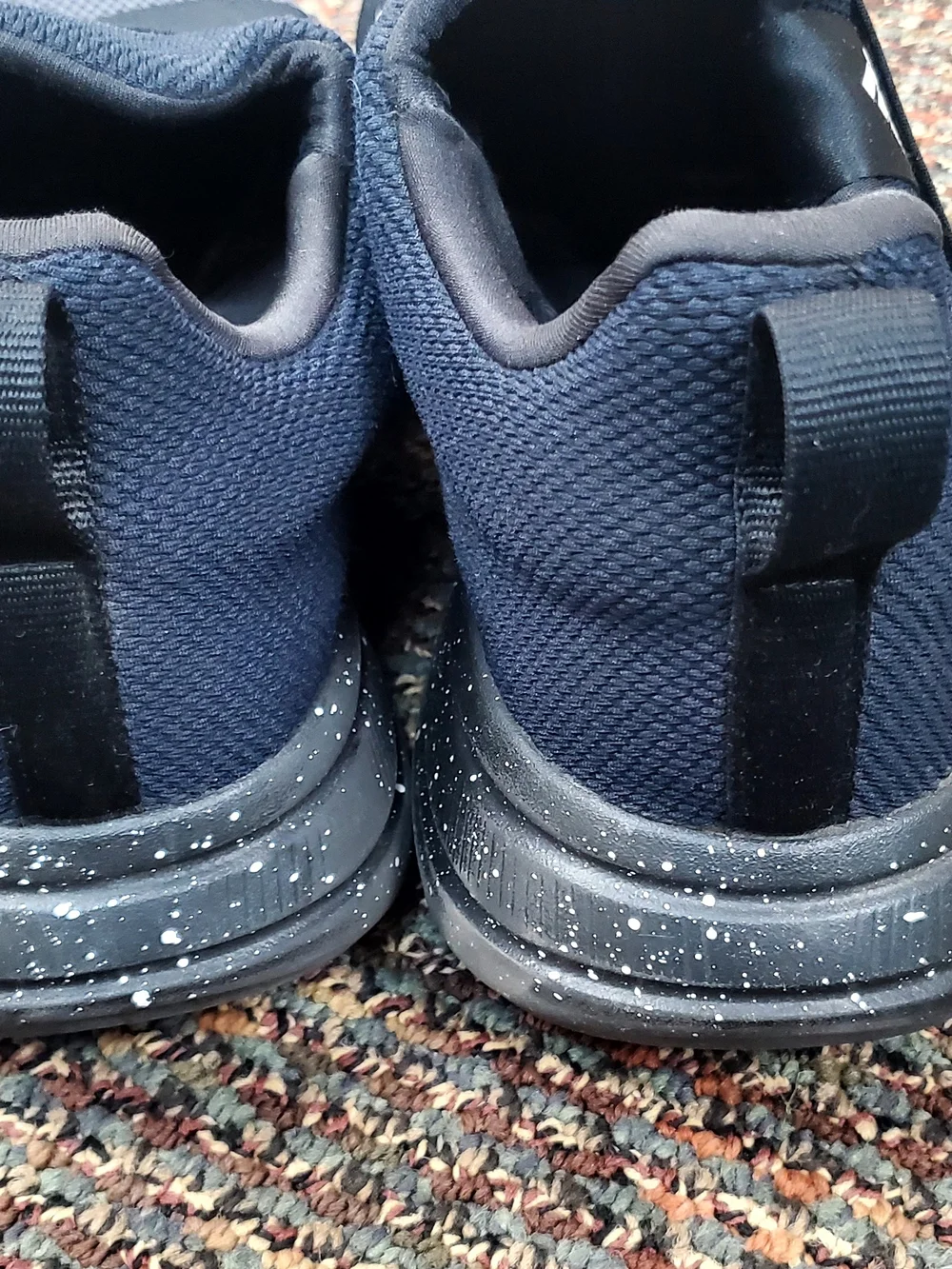 adidas Men’s Slip-On Athletic Shoes - Black & Navy